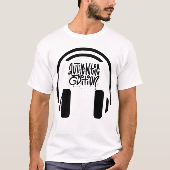 Camiseta La música es el almuerzo del alma (Anverso)