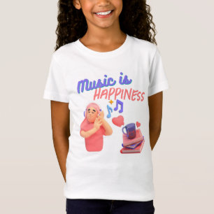 Camiseta La música es felicidad