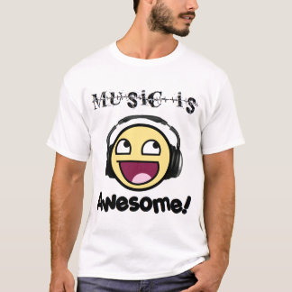 Camiseta La música es la luz de los hombres impresionantes)