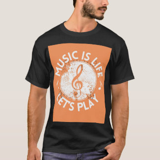 Camiseta La Música Es La Vida – Vamos a Jugar