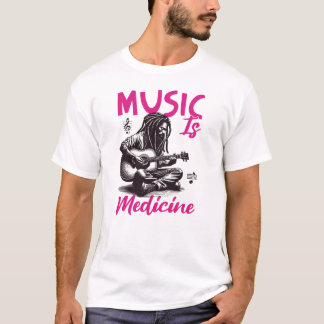 Camiseta La música es medicina