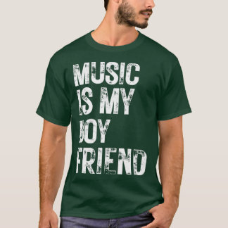 Camiseta La música es mi amigo