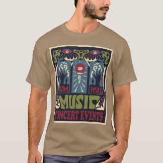 Camiseta La música es mi amor divertido