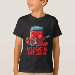 Camiseta La música es mi arte de maestría musical retro cha