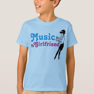 Camiseta La música es mi novia