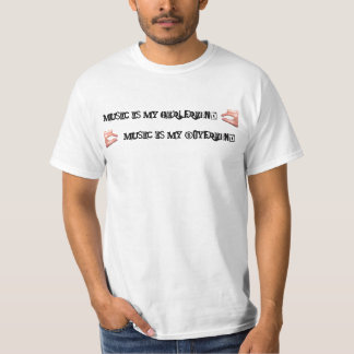 CAMISETA LA MÚSICA ES MI NOVIA, MÚSICA ES MI NOVIO