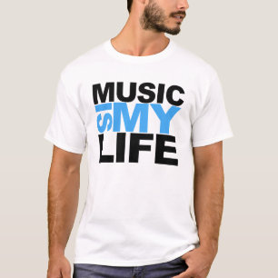 Camiseta La música es mi vida