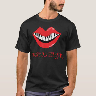 Camiseta ¡La música es mi vida!