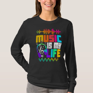 Camiseta La música es música cantante de mi vida