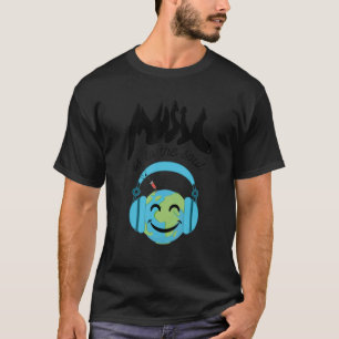 Camiseta La Música Es Para El Alma Lo Que Las Palabras Son 