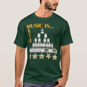 Camiseta La música es un regalo matemático por perfecto par