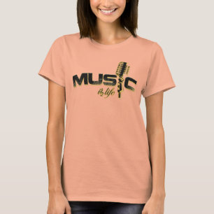 Camiseta La música es vida