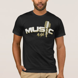 Camiseta La música es vida