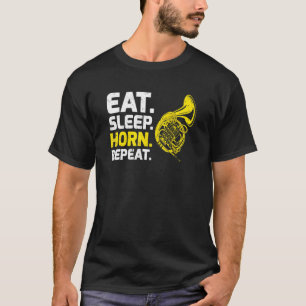 Camiseta La música francesa del cuerno se come el cuerno de