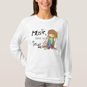 Camiseta La música inspiró diseño original