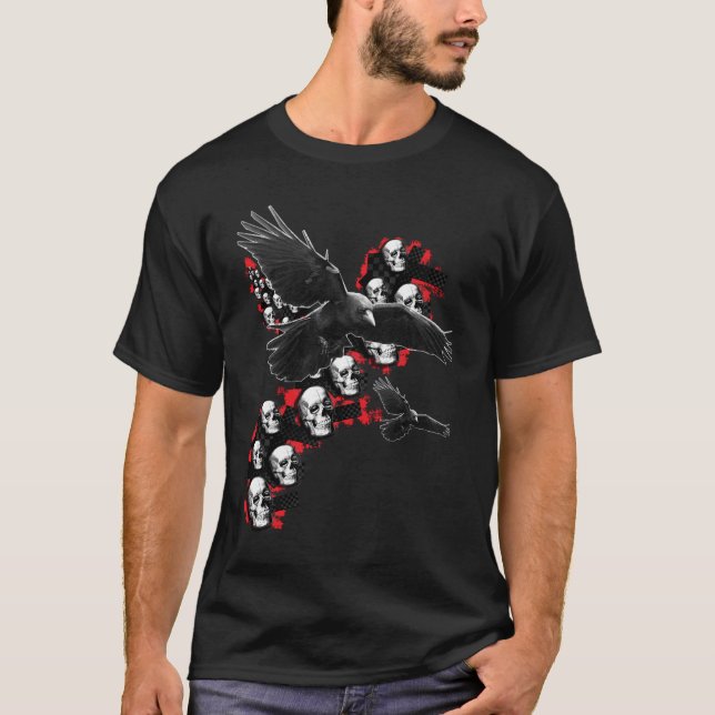 Camiseta La música para hombre del gótico de los individuos (Anverso)