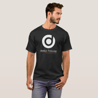Camiseta La música profunda DJ de la casa ama los golpes