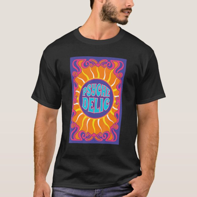 Camiseta La música psicodélica cubre 1 (Anverso)