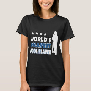 Camiseta la nadada más okayest del jugador de la piscina