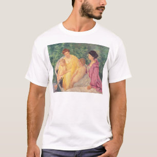Camiseta La nadada o dos madres y sus niños en a