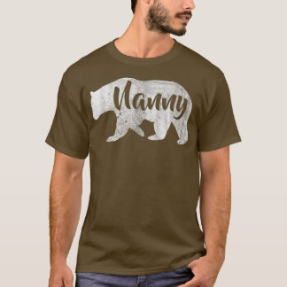 Camiseta La nana femenina lleva un increíble camping