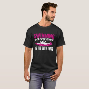 Camiseta La natación divertida del regalo   de la natació