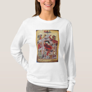 Camiseta La natividad, icono ruso, siglo XVI
