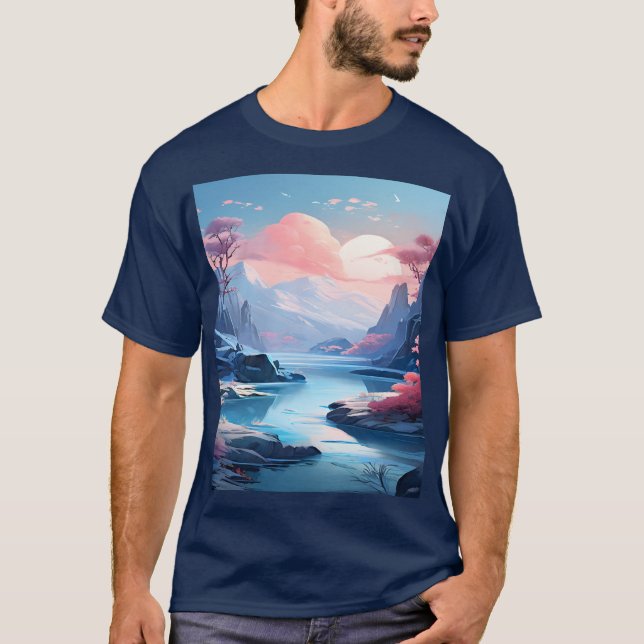 Camiseta la naturaleza (Anverso)