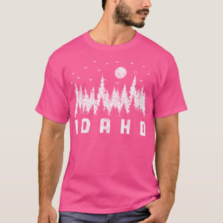 Camiseta La naturaleza de Idaho, los amantes de los árboles