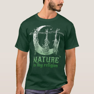 Camiseta La naturaleza de la mujer es mi religión La cocina