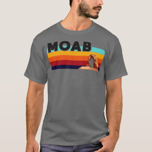 Camiseta La naturaleza de Moab Utah y sus montañas de sende