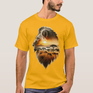 Camiseta "La naturaleza desatada: El reino del tigre"