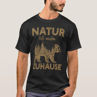 Camiseta La naturaleza es mi hogar Bosque Paisaje natural O