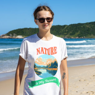 Camiseta La naturaleza es mi terapia