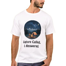 La naturaleza llamó, yo respondí