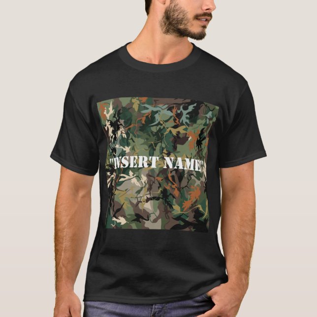 Camiseta La naturaleza mágica: La ciencia del camuflaje (Anverso)