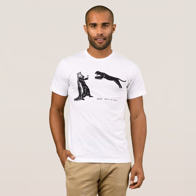 Camiseta La Naturaleza No Sabe Reyes (Anverso completo)