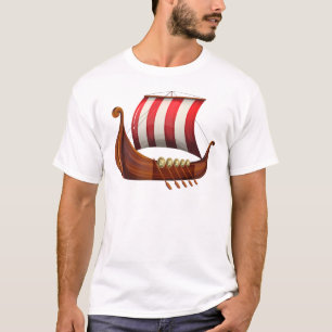 Camiseta La nave de un vikingo