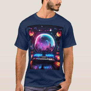 Camiseta La nave espacial de un DJ