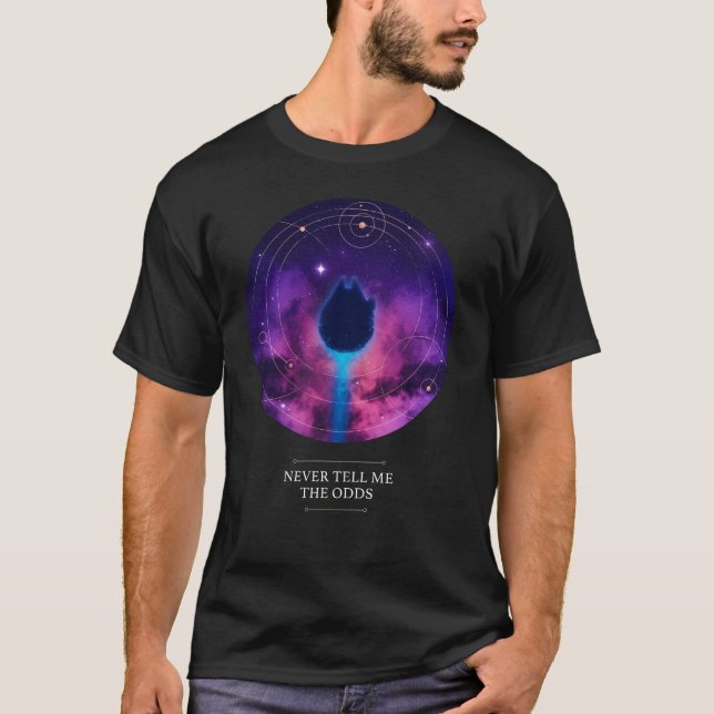 Camiseta La nave espacial en las estrellas (Anverso)