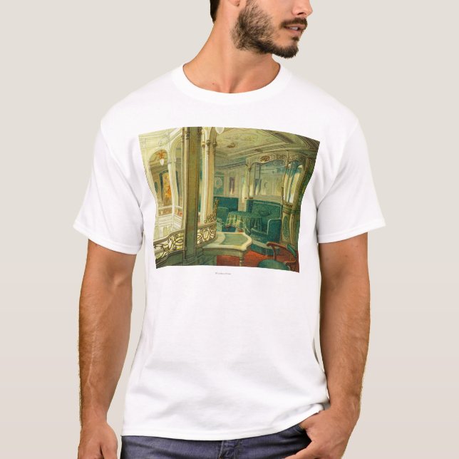 Camiseta La nave Patricia, línea de Hamburgo-América (Anverso)