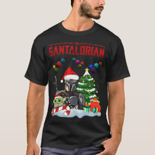 Camiseta La navidad de la navidad Santa Graciosa de las nav