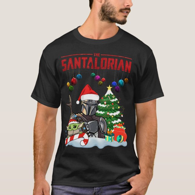 Camiseta La navidad de la navidad Santa Graciosa de las nav (Anverso)