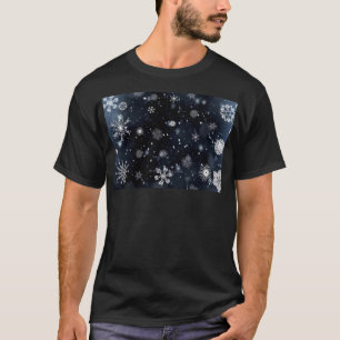 Camiseta La Navidad de SlipperyJoe invernal mágica pacífica