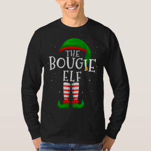 Camiseta La Navidad del grupo familiar Bougie Elf, divertid