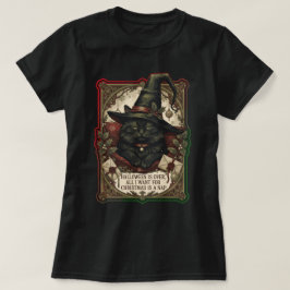Camiseta La Navidad es lo único que quiero después de Hallo