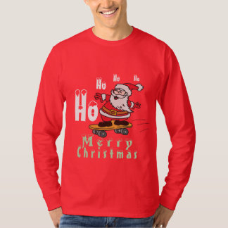 Camiseta La Navidad Ho Ho Ho de Santa