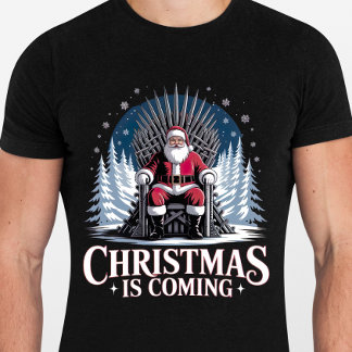 Camiseta La Navidad se acerca - Divertida Navidad