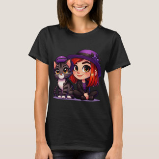 Camiseta La neblina púrpura de Tabby