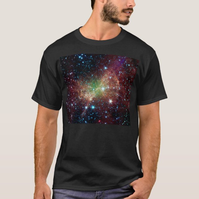 Camiseta La nebulosa de la pesa de gimnasia (Anverso)